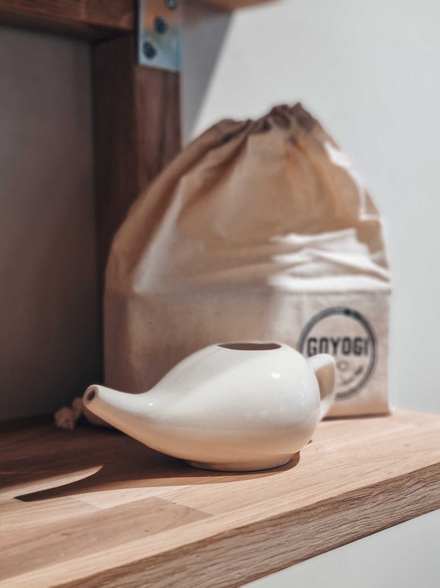 Porcelain neti pot / nasal rinse -