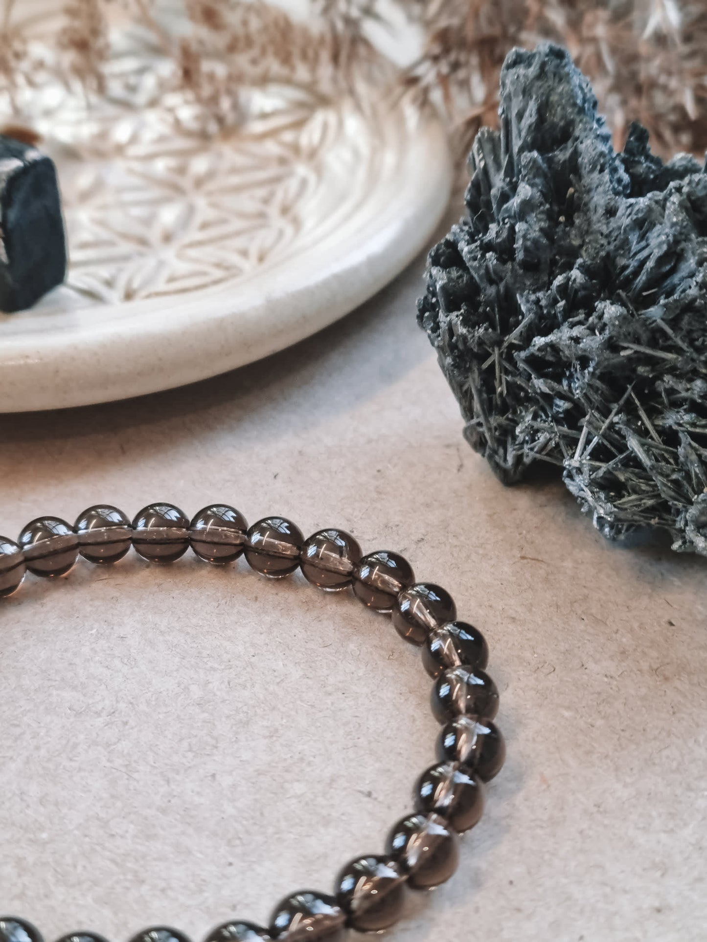 Mantra ENERGY Armband – Skydd – Rökkvarts -
