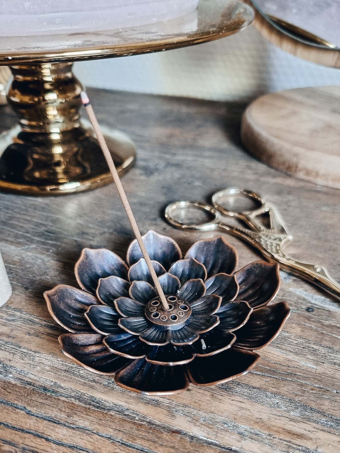 Lotus Incense holder 3 layers -
