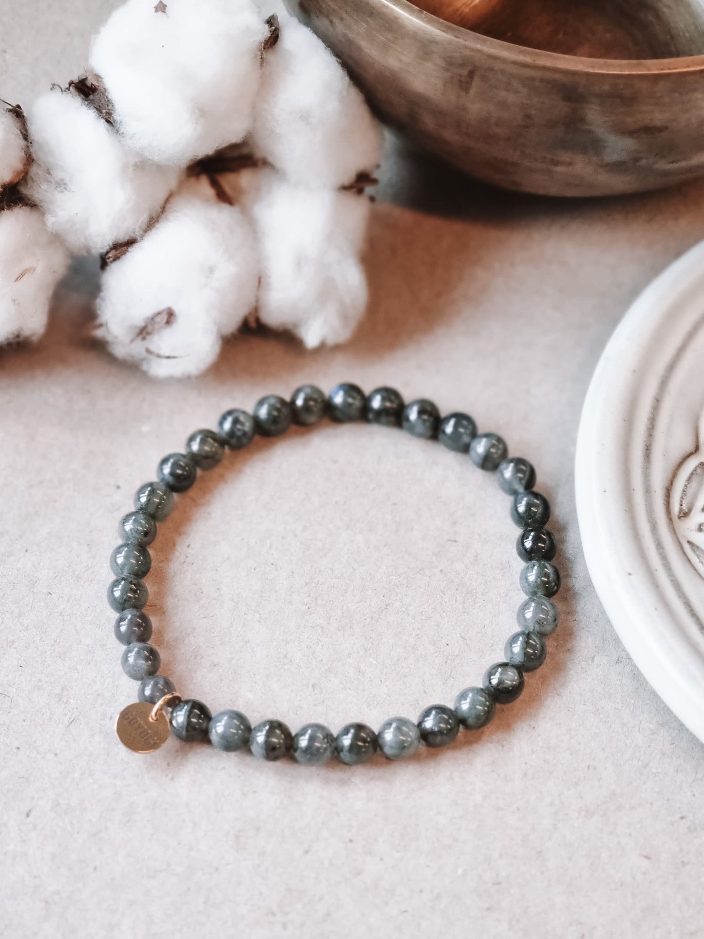 Mantra ENERGY Armband – Potential – Blå Labradorit -