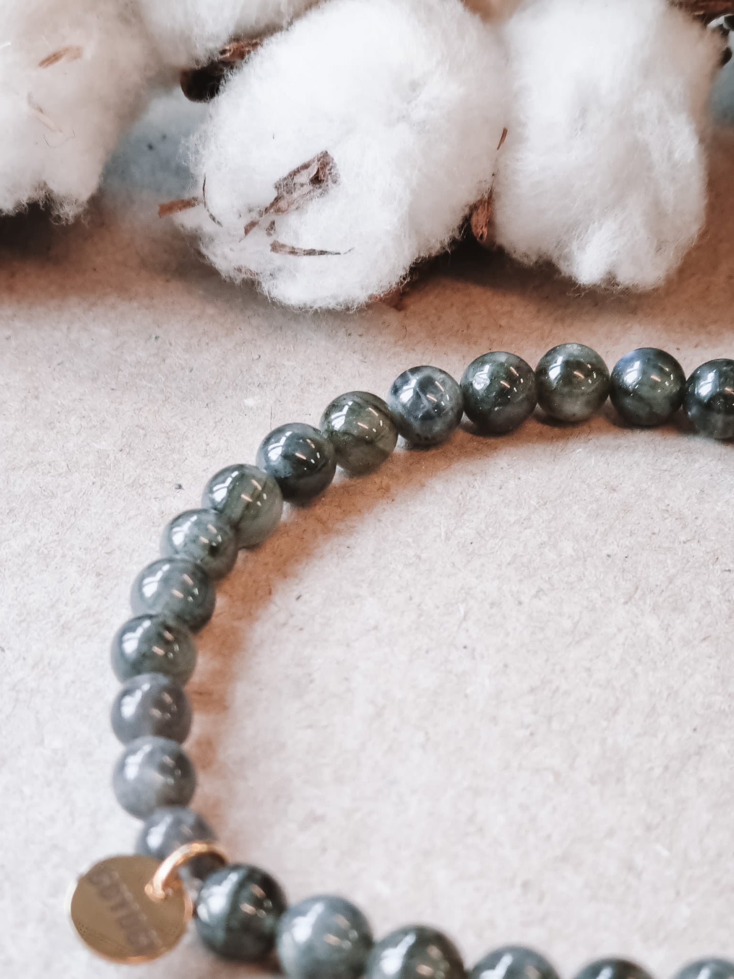 Mantra ENERGY Armband – Potential – Blå Labradorit -