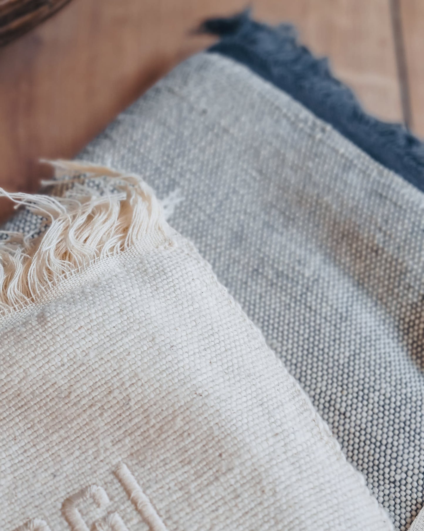 Mindful Deluxe Yoga Blanket - Grey