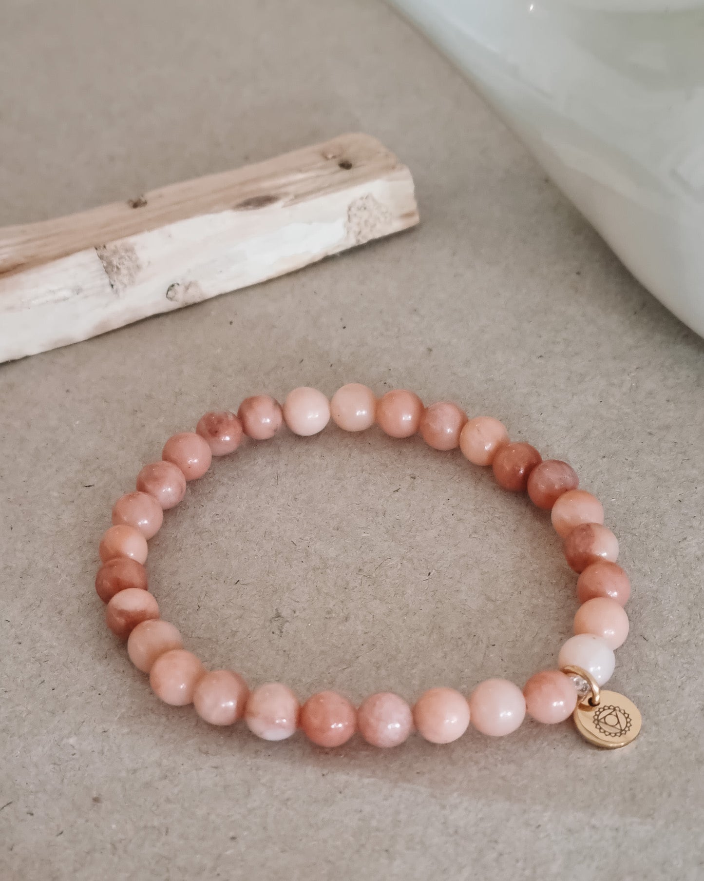 Mantra ENERGY armband – Frihet – Rosa aventurin -