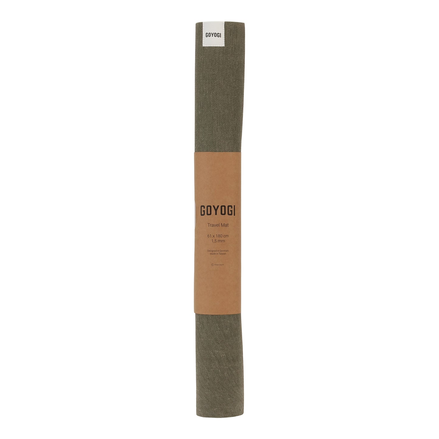 Travel Yoga Mat - Dark Olive