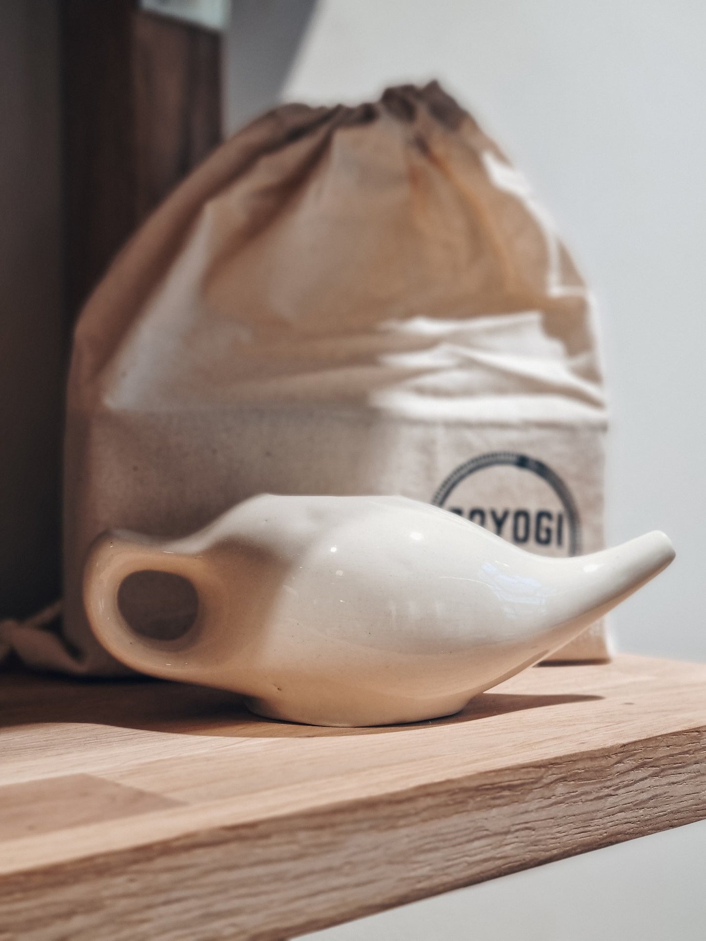 Porcelain neti pot / nasal rinse -