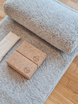 Release Wool Yoga Mat 75 x 200 cm - Light Grey