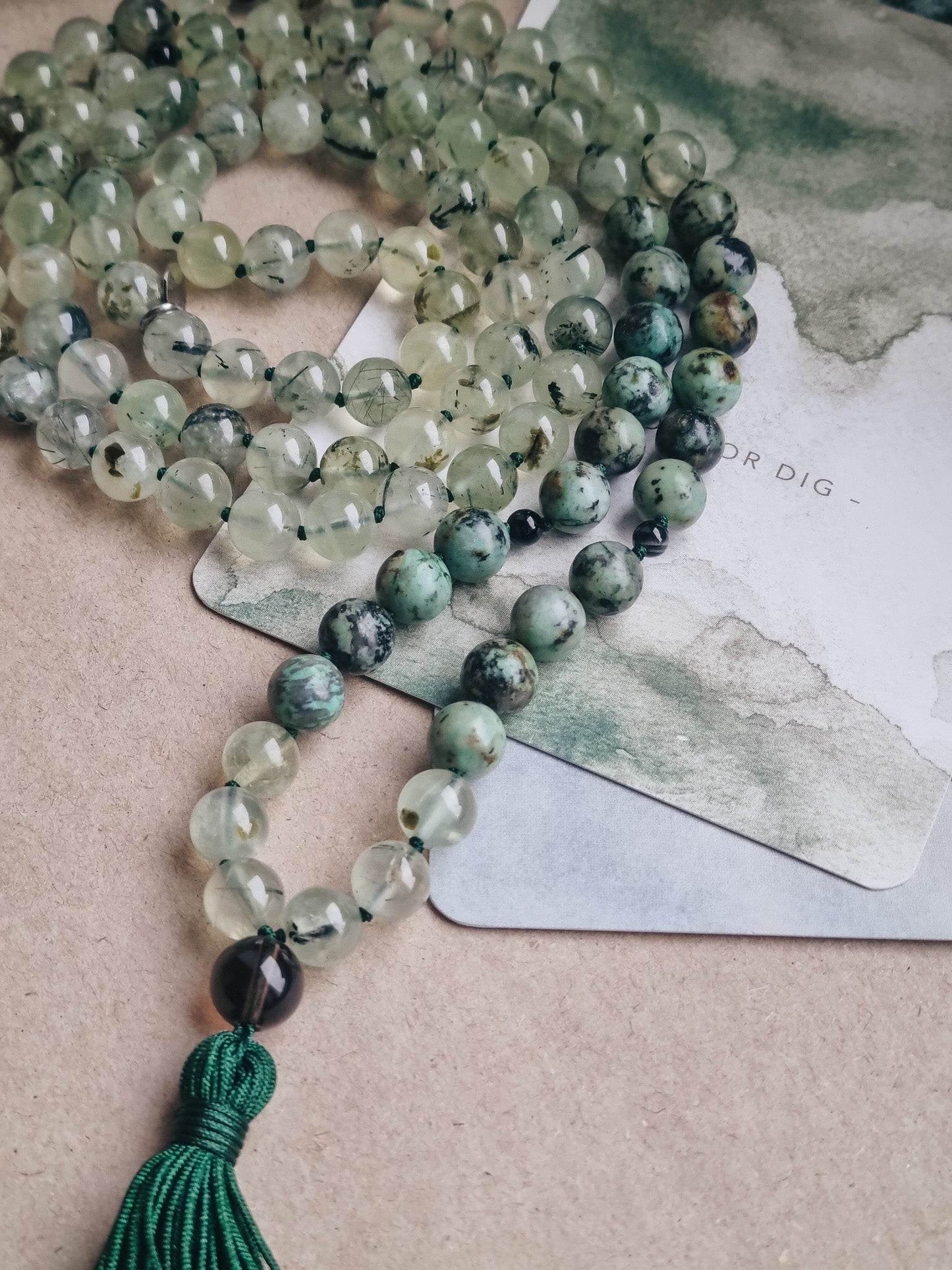 Mantra Mala - "Jag fattar beslut med mitt hjärta" -