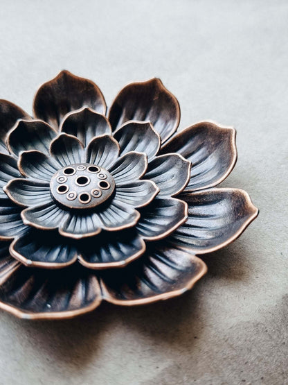 Lotus Incense holder 3 layers -