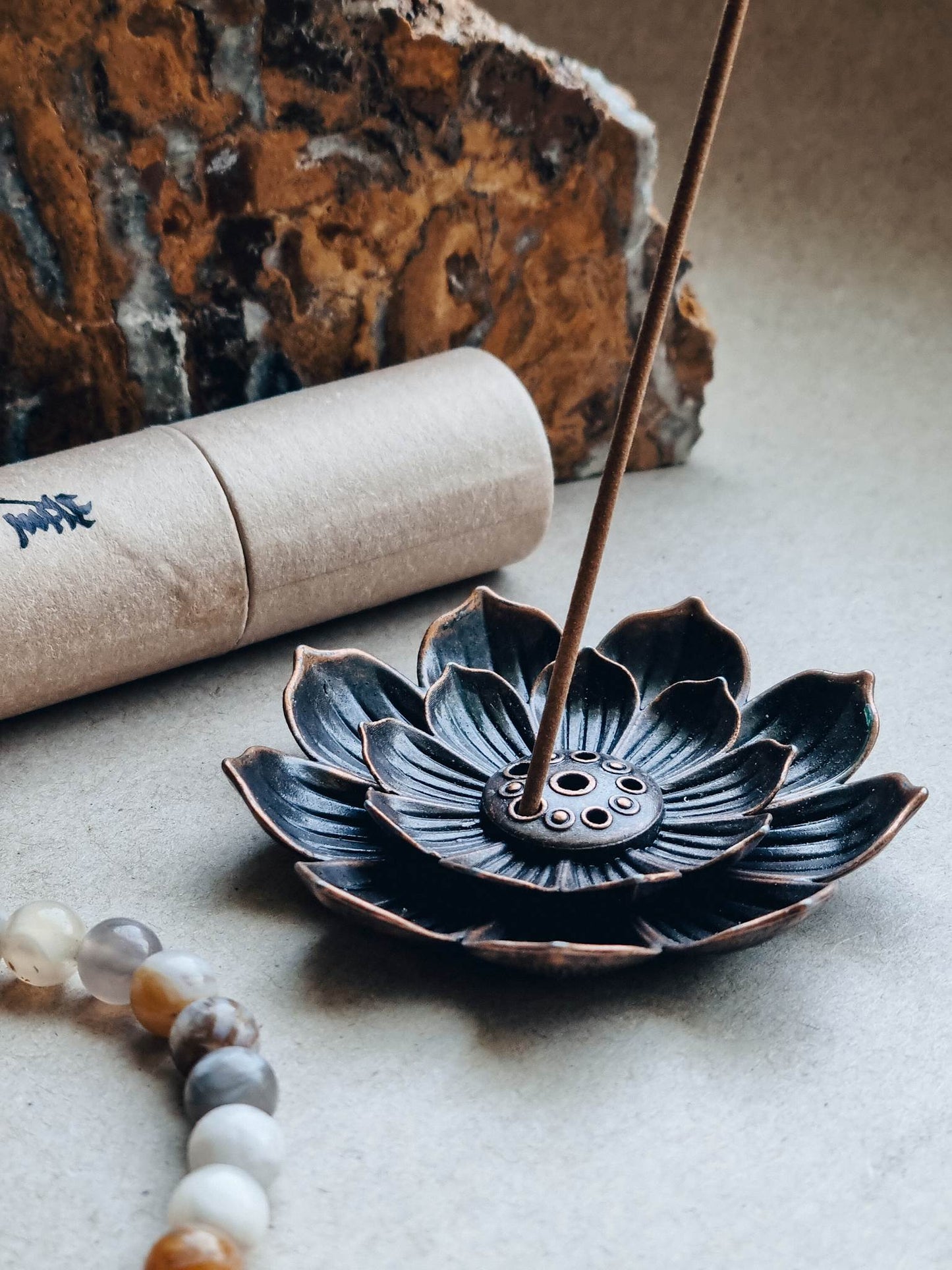 Lotus Incense holder 2 layers -