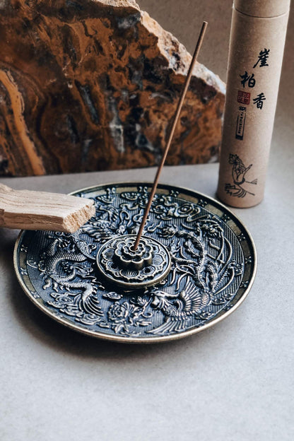 Incense holder with Bird Phoenix -