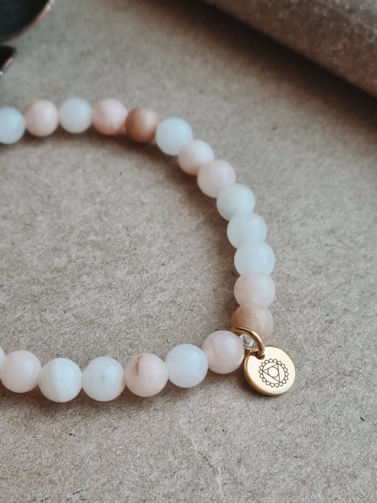 Mantra ENERGY armband – Frihet – Rosa aventurin -