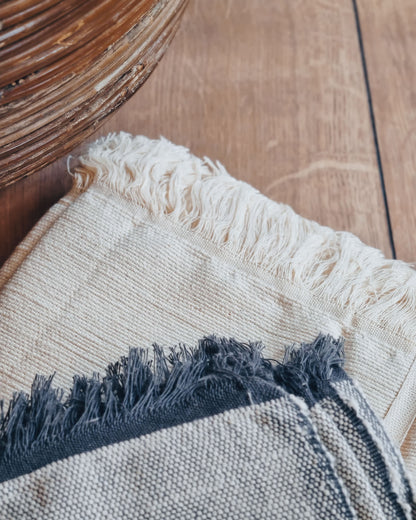 Mindful Deluxe Yoga Blanket - Beige