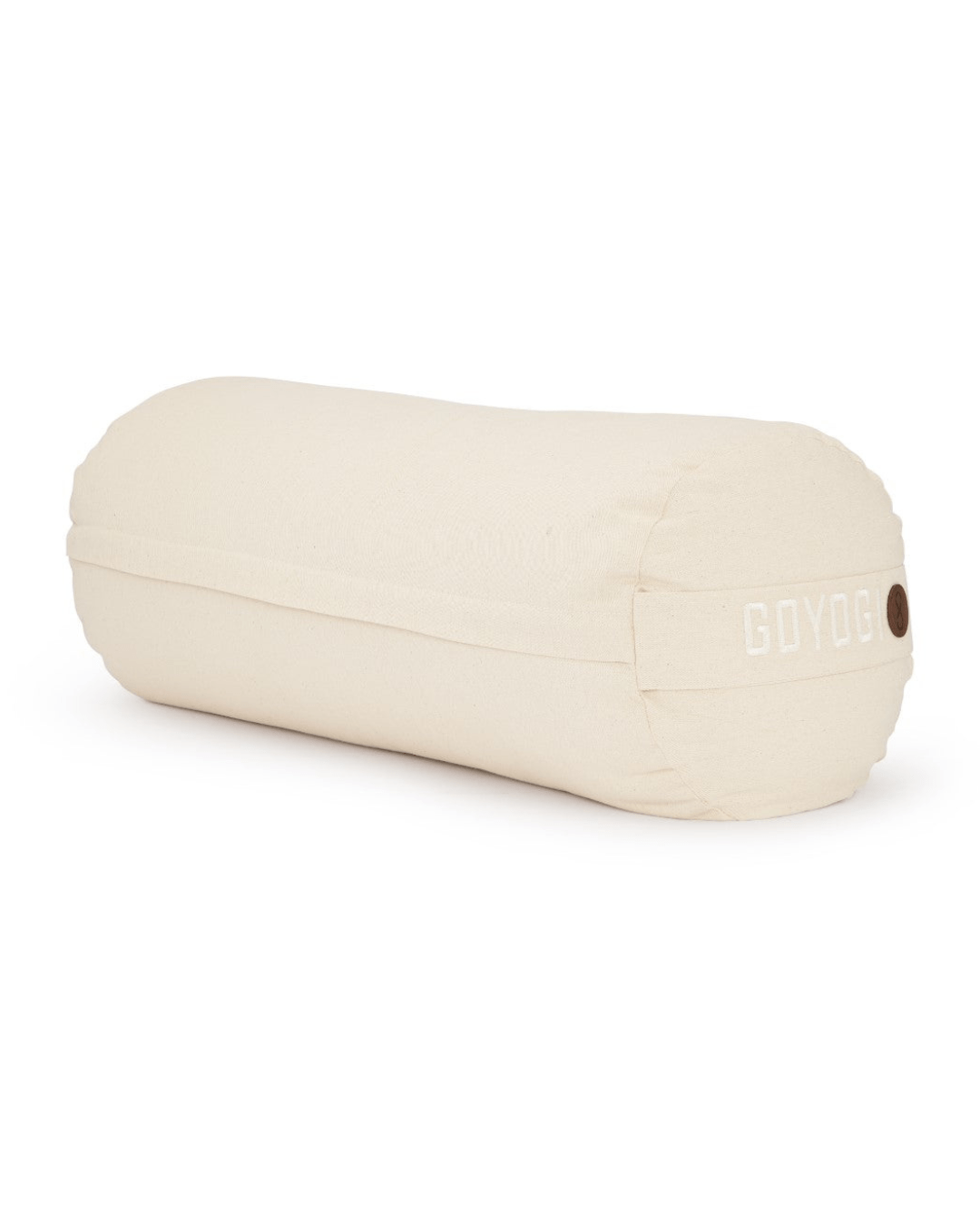 Calm Organic cotton Yoga Bolster - Natural