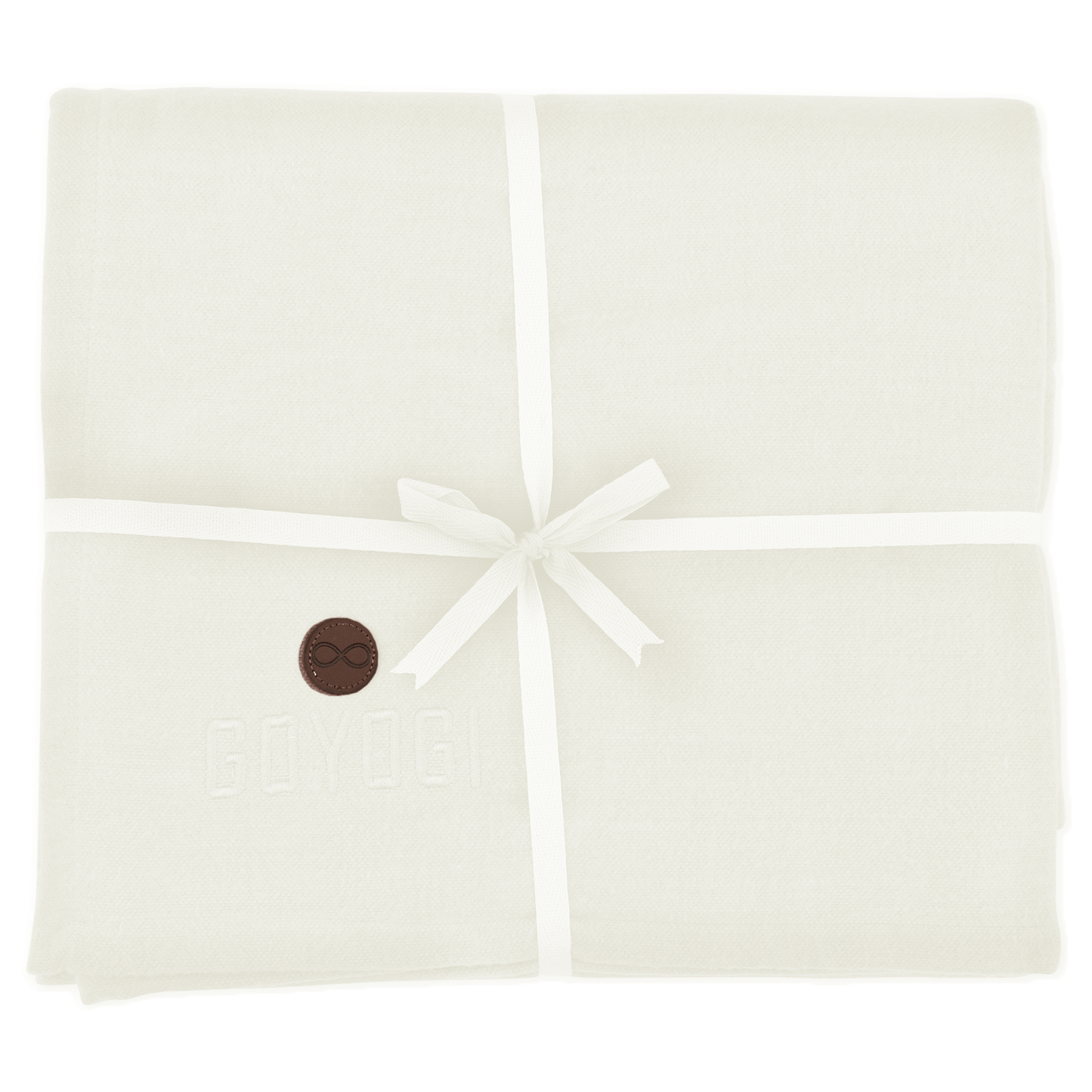 Calm Organic Cotton Yoga Blanket - Natural