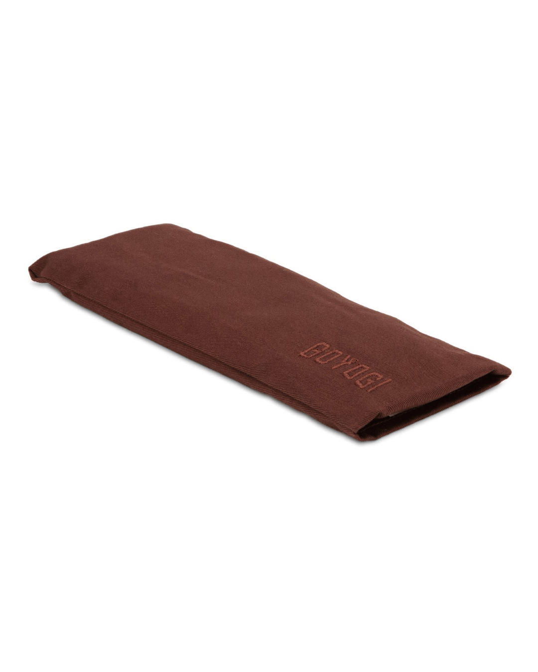 Calm Organic Cotton Eye Pillow - Dark Brown