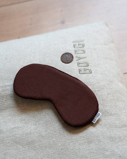 Peaceful eyemask - Dark Brown