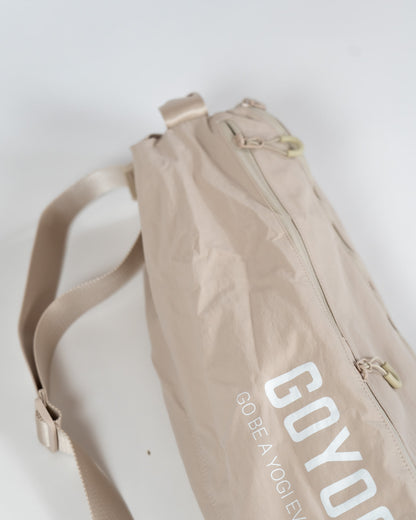 GO Yoga Mat Bag - Light Beige