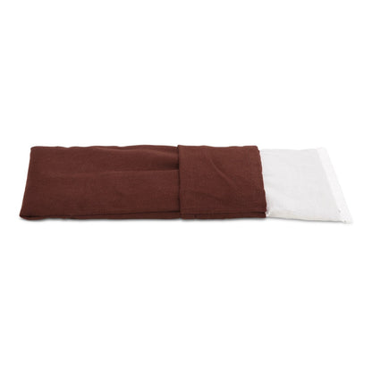 Calm Organic Cotton Eye Pillow - Dark Brown