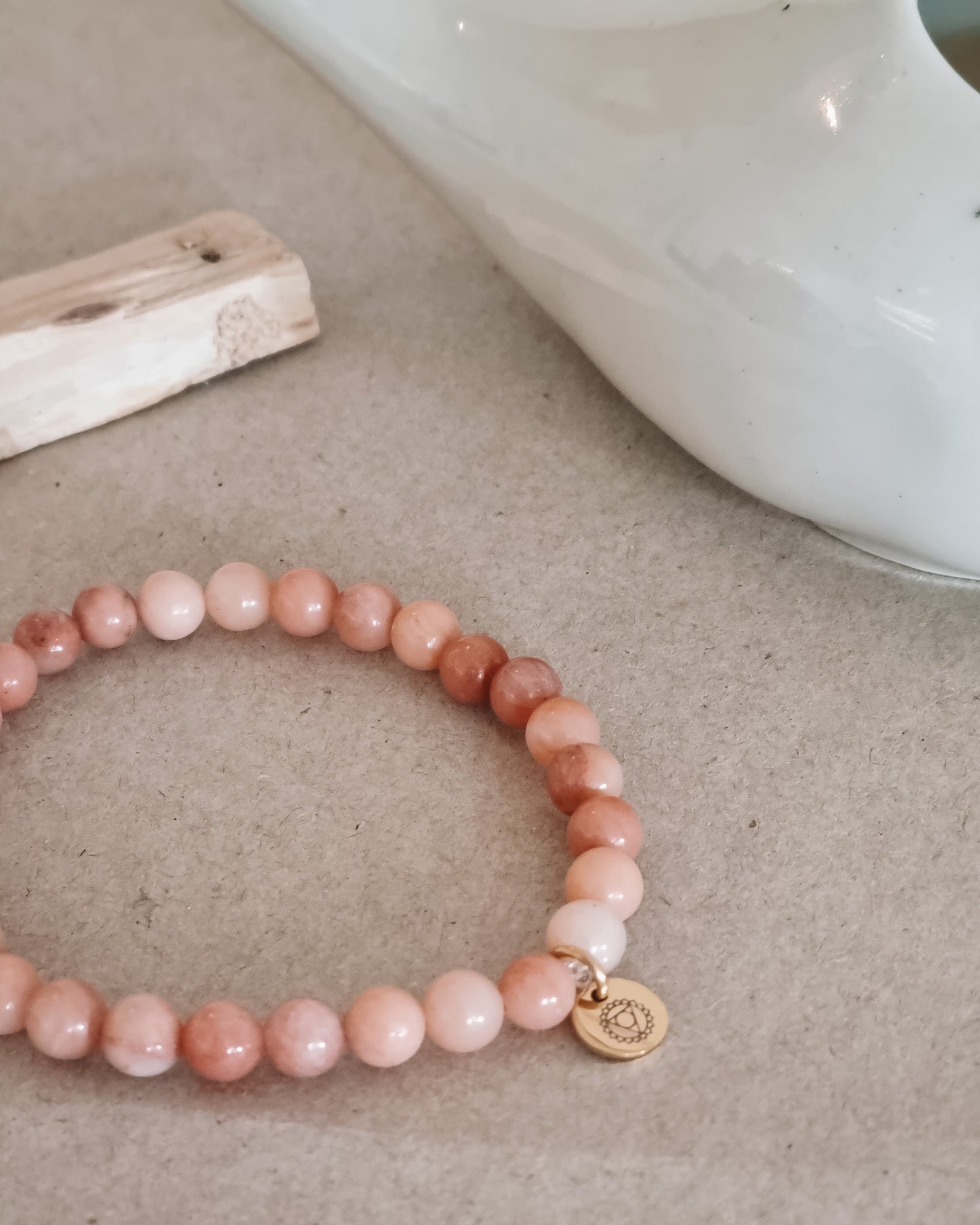 Mantra ENERGY armband – Frihet – Rosa aventurin -