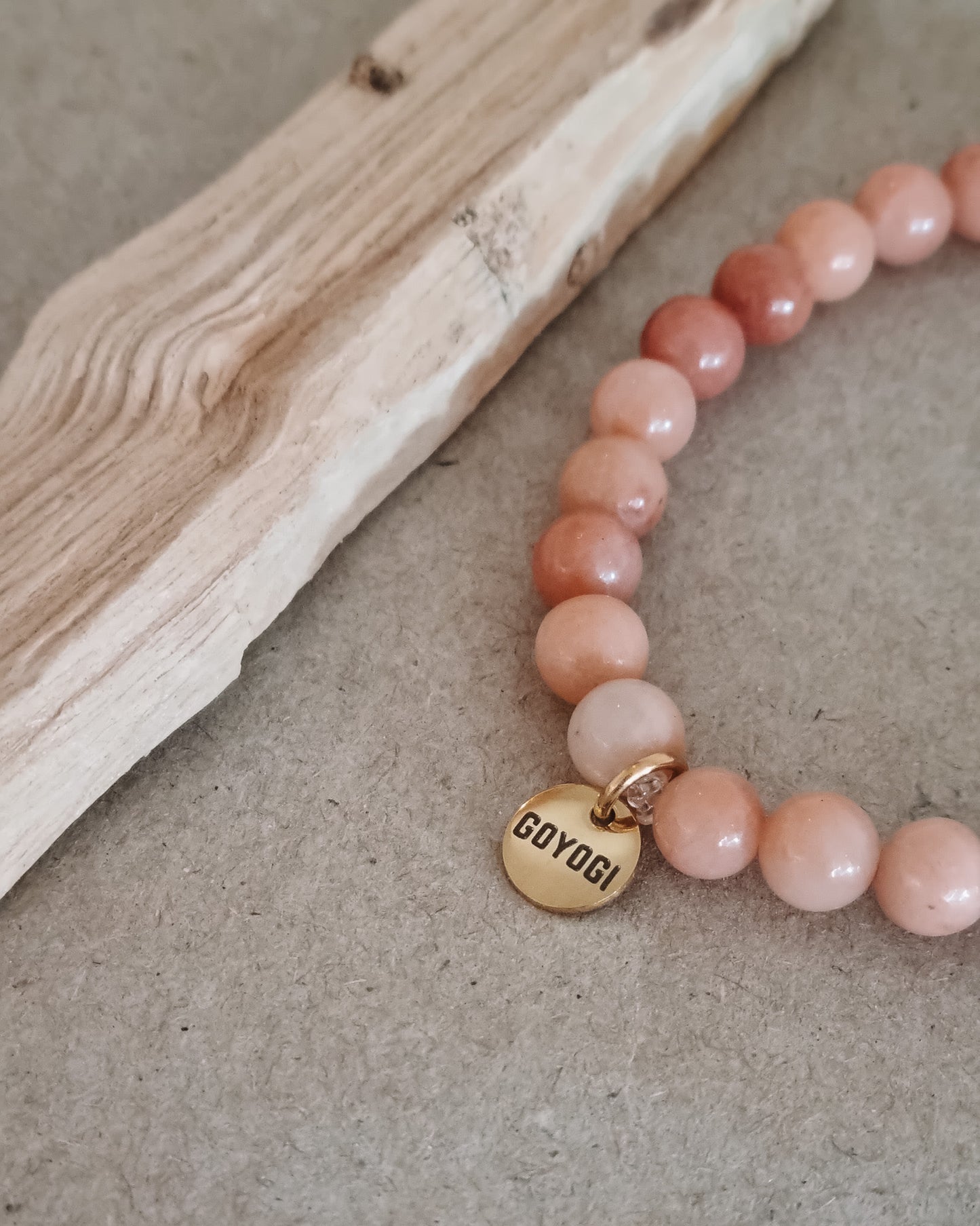 Mantra ENERGY armband – Frihet – Rosa aventurin -