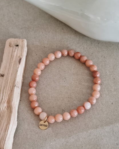 Mantra ENERGY armband – Frihet – Rosa aventurin -