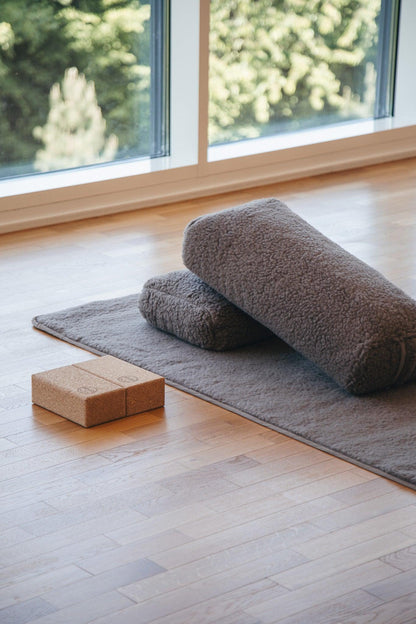 Release Wool Yoga Mat 75 x 200 cm - Light Brown