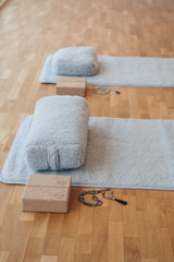 Release Wool Yoga Mat 90 x 200 cm - Light Grey