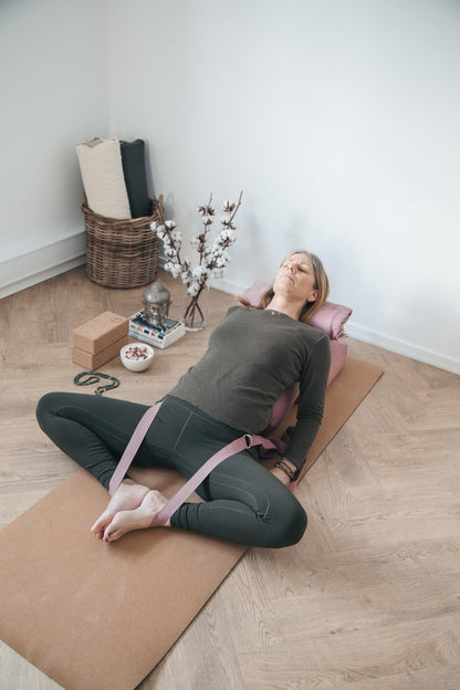 Yoga Studio strap 280 cm - Rosa