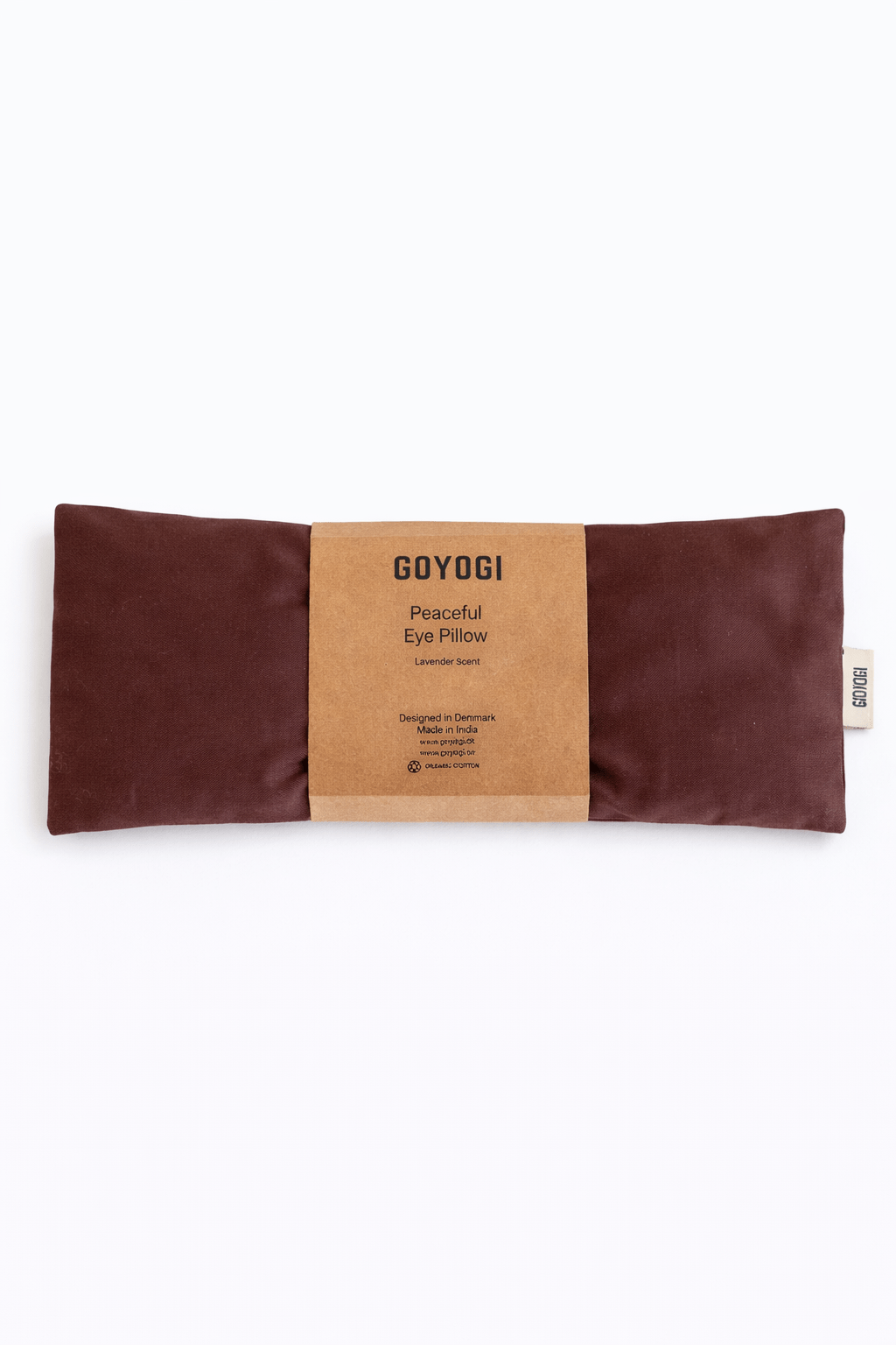 Peaceful Eye Pillow - Dark Brown