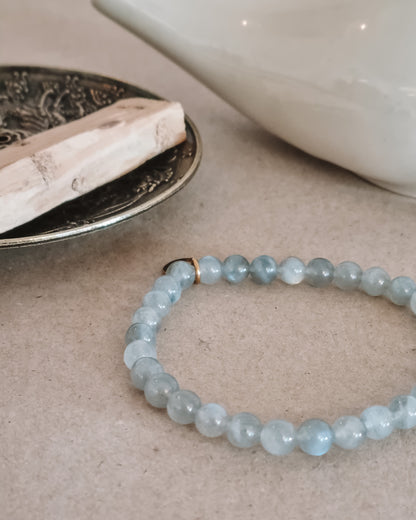 Mantra ENERGY Armband – Potential – Blå Labradorit -