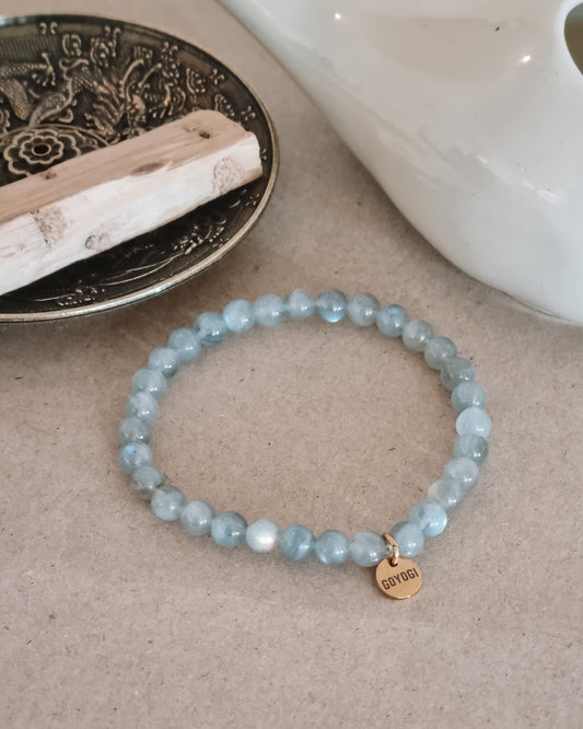 Mantra ENERGY Armband – Potential – Blå Labradorit -
