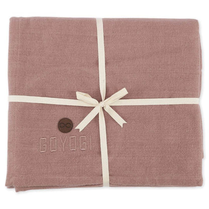 Calm Organic Cotton Yoga Blanket - Rose