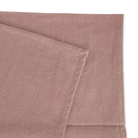 Calm Organic Cotton Yoga Blanket - Rose