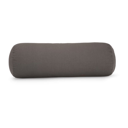 Calm Organic cotton Yoga Bolster - Dark Grey