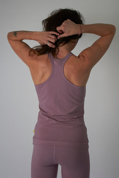 Anjali Yoga Top - Lilac Mist