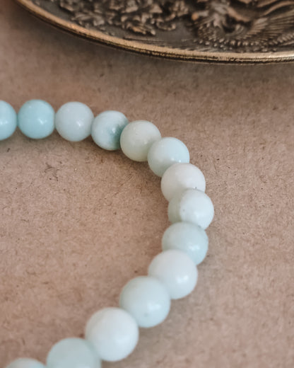 Mantra ENERGY-armband - Kommunikation - Amazonit -