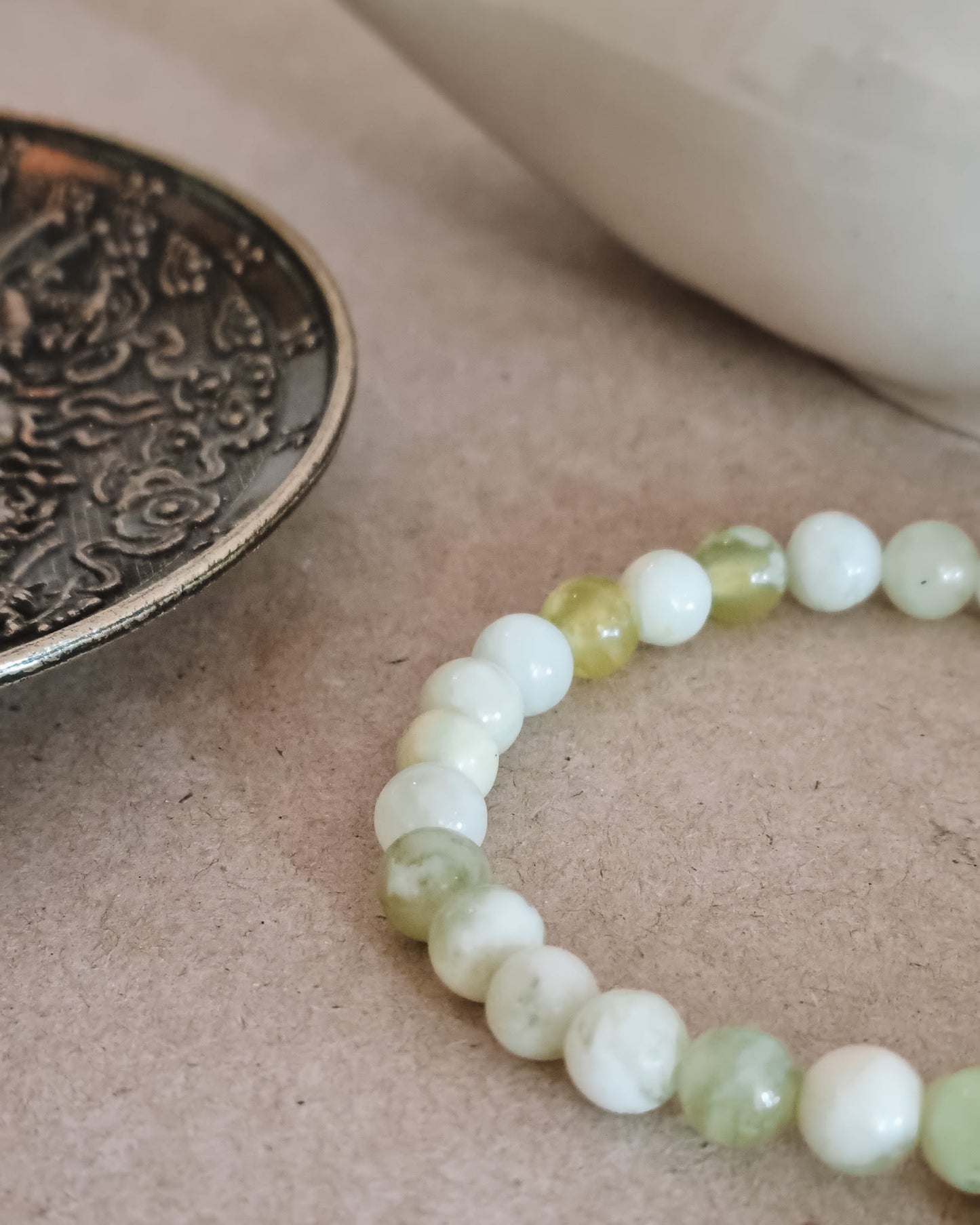 Mantra ENERGY bracelet - Kundalini - New Jade -