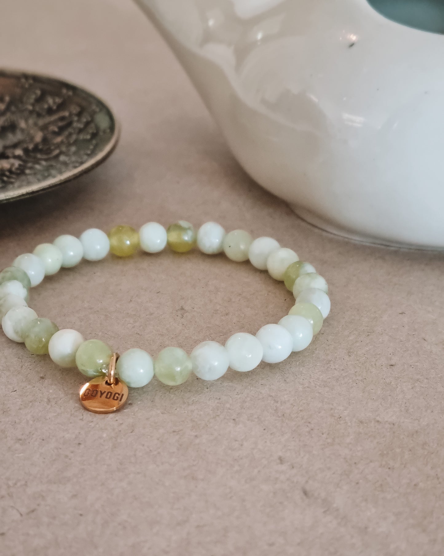 Mantra ENERGY bracelet - Kundalini - New Jade -