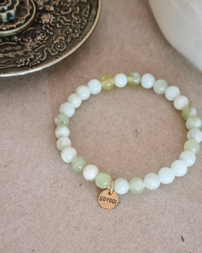 Mantra ENERGY bracelet - Kundalini - New Jade -