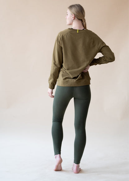 Lily Leggings - Dark Olive